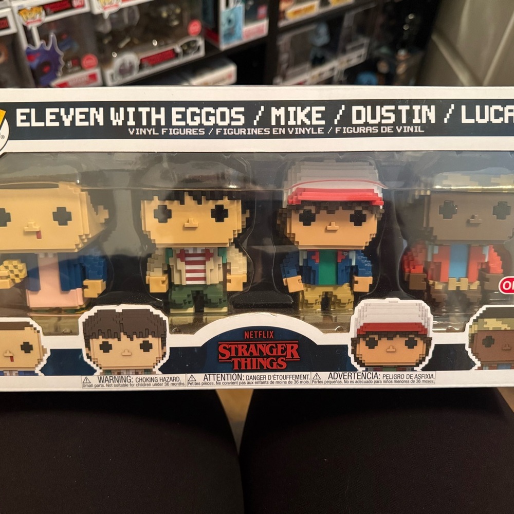 Funko Pop! Stranger Things 8-Bit Eleven With Eggos/Mike/Dustin/Lucas